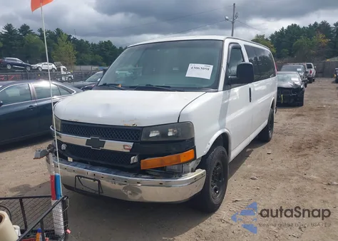 2007 Chevrolet Express Ls из США, поврежденный, VIN 1GAHG35U971206748